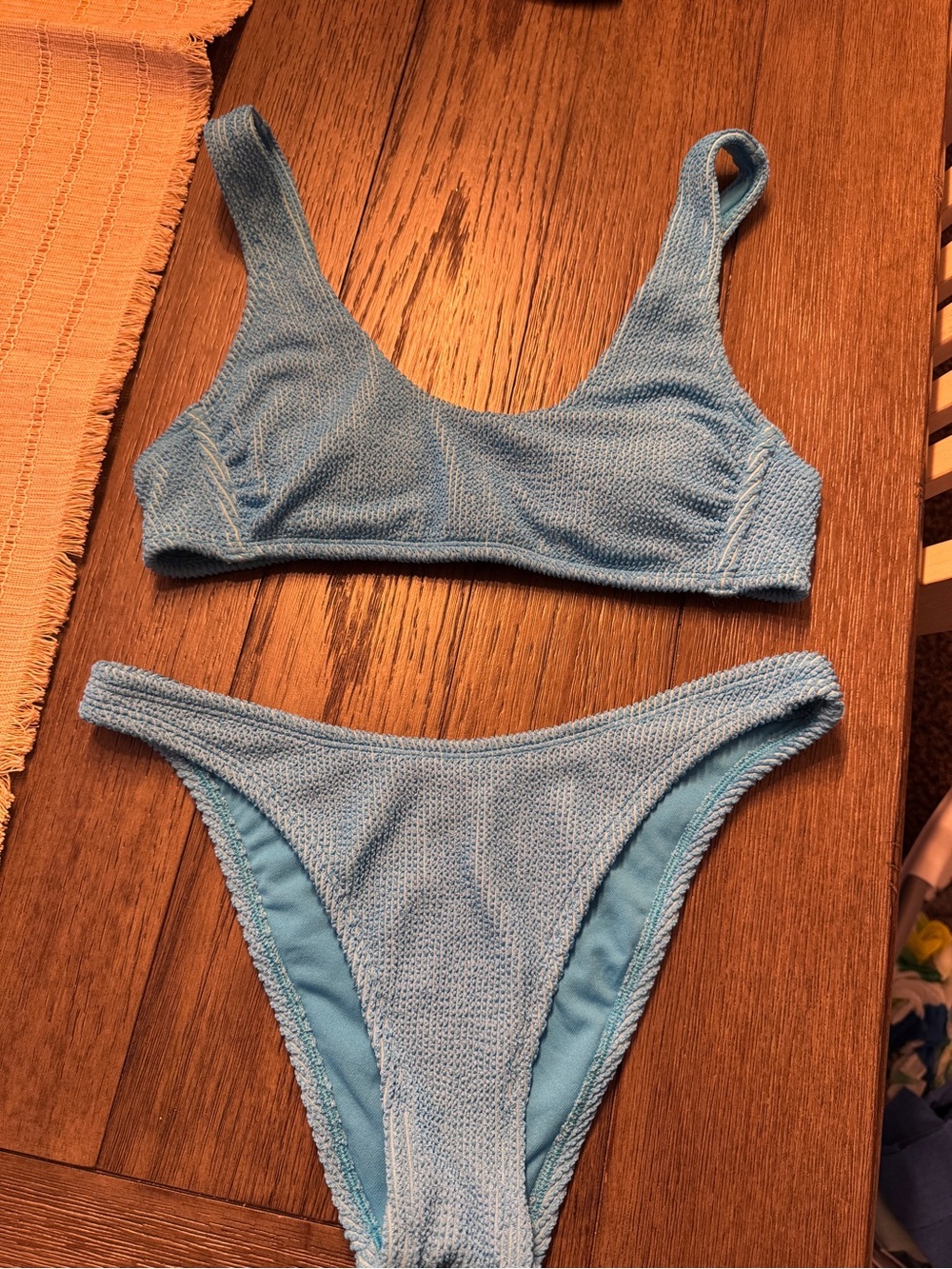 Wild Fable Sky Blue Bikini Set